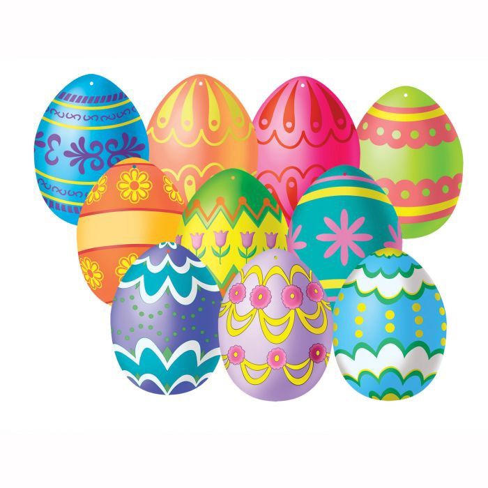 Mini Easter Egg Cutouts 4
