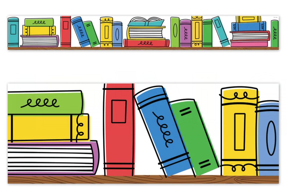 Core Decor Doodle Bookshelf EZ Borde