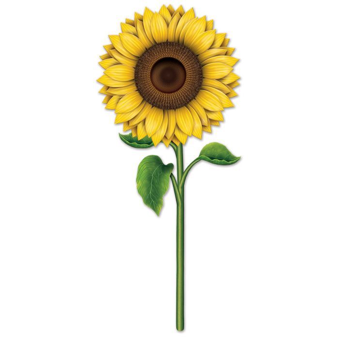Sunflower Cutout 3&#39;
