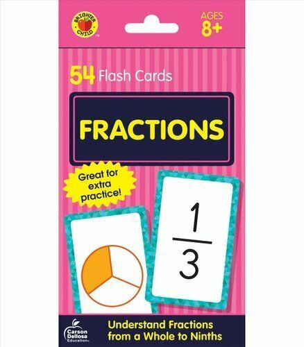 Fractions Flash Cards