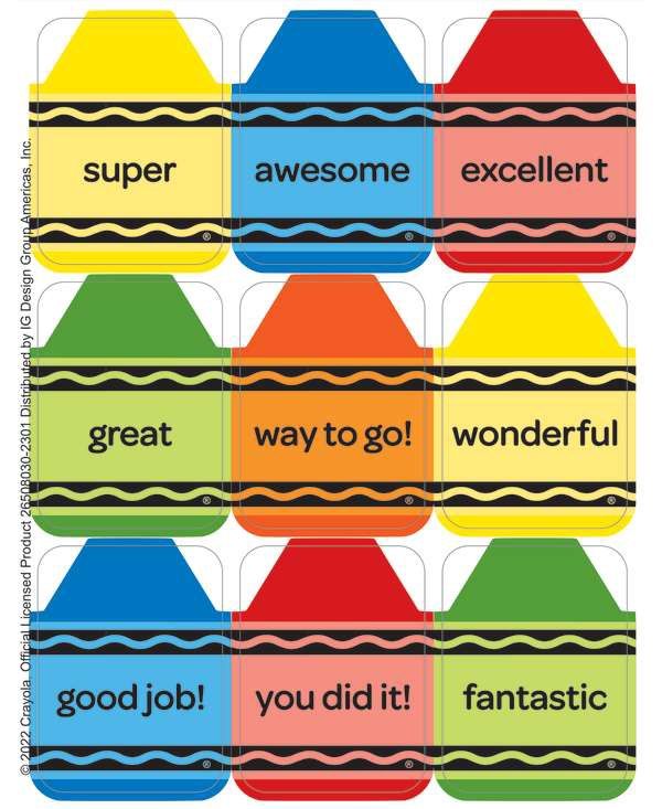 Crayola Giant Stickers