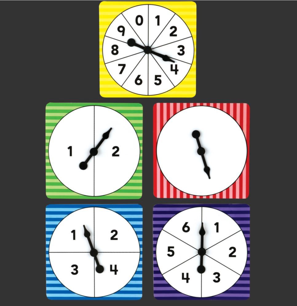 Number Spinners Set