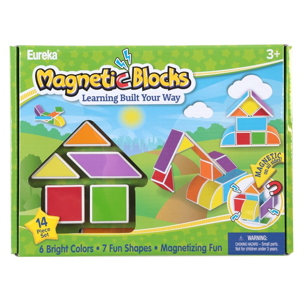 (14 ct) Magnetic Blocks Set