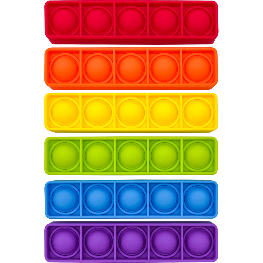 Push and Pop Bubble Five Frame