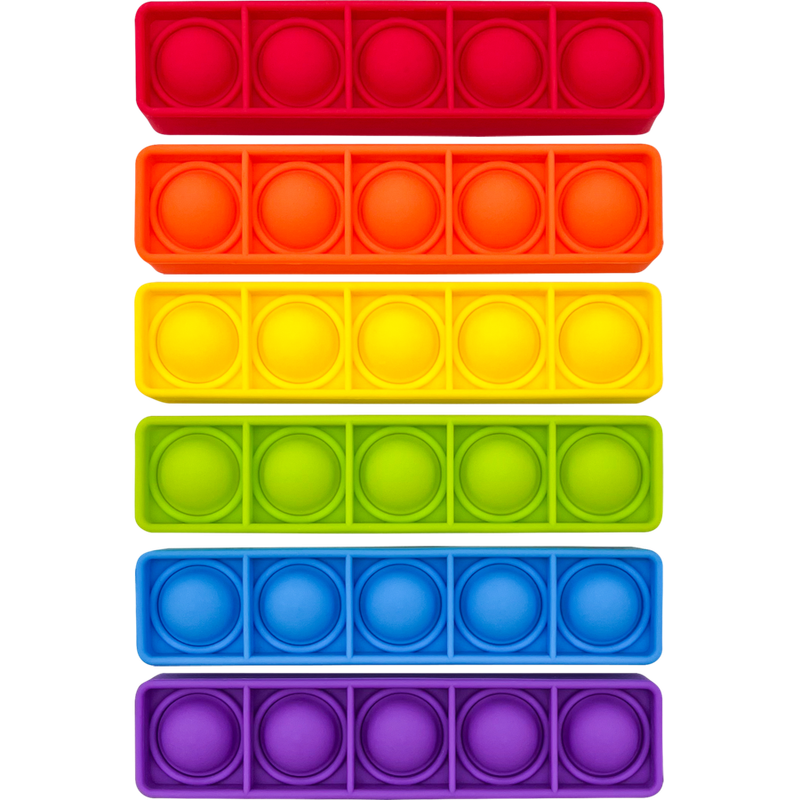 Push and Pop Bubble Five Frame