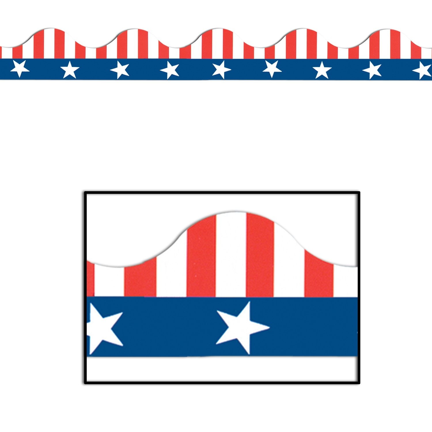 Patriotic Border Trimmer