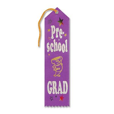 Pre-School Grad Award Ribbons_
