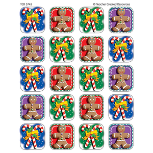 Stickers Candy Canes/Gingerbread