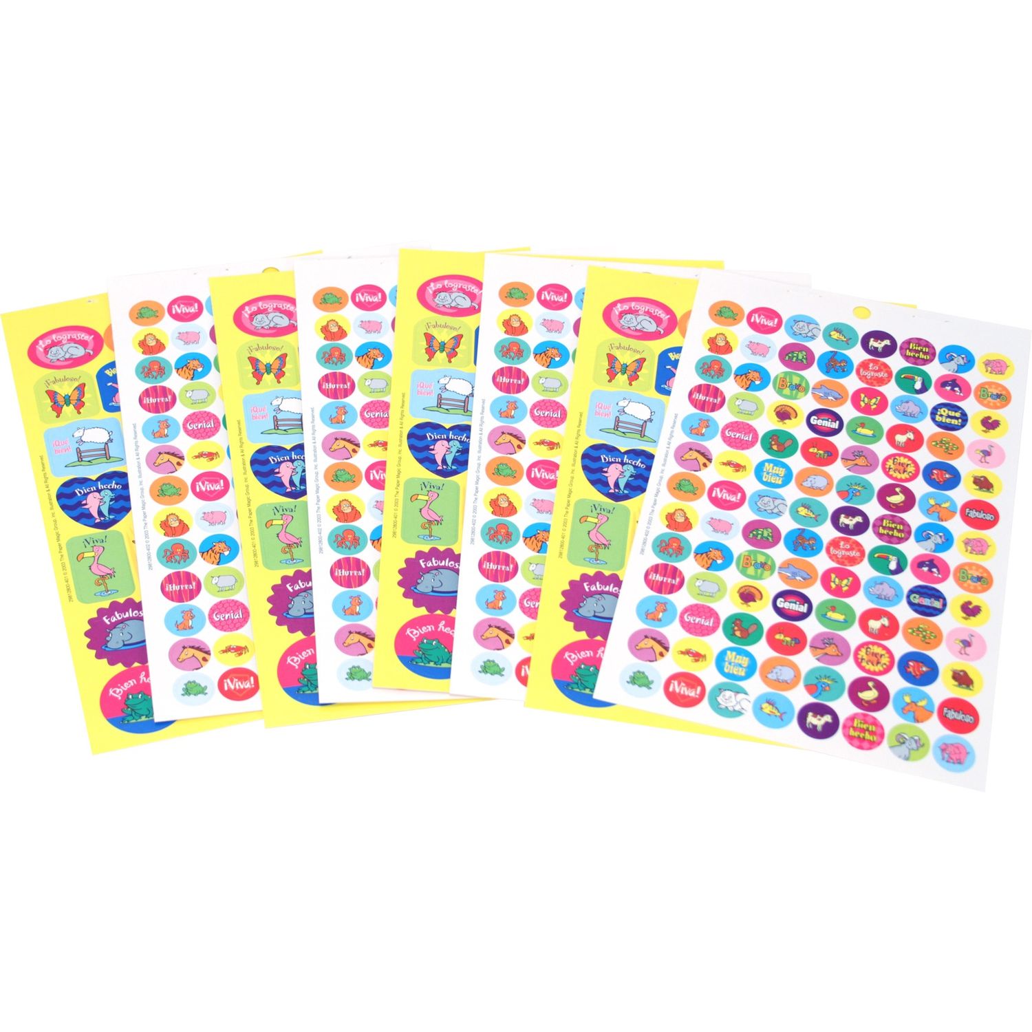 Spanish Sticker Book