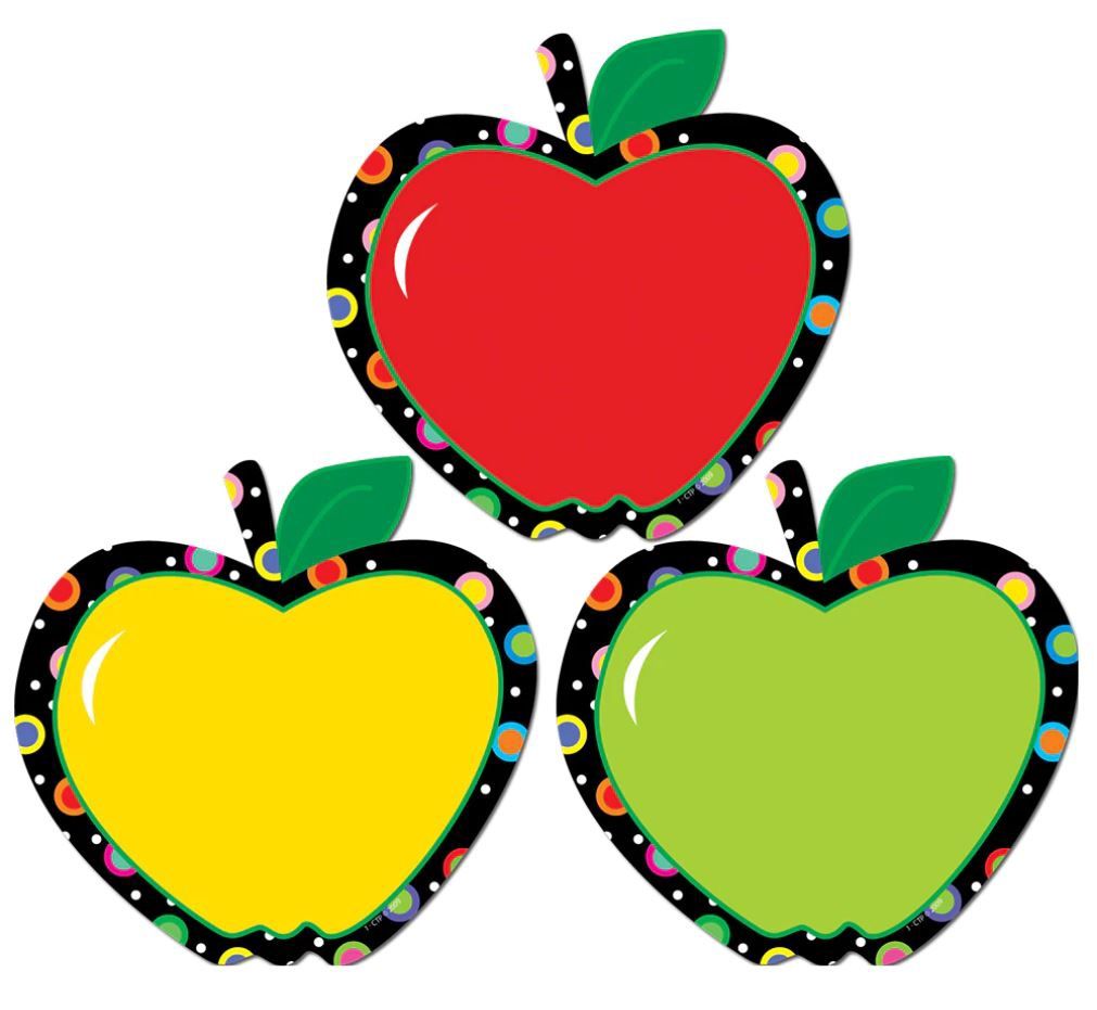 Apples Poppin&#39; Patterns Cut Outs