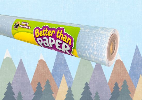 BTP Moving Mountains Better Than Paper Bulletin Board Roll