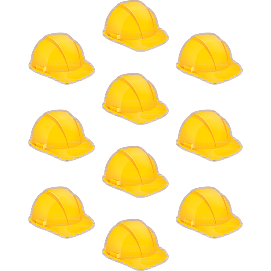 Under Construction Hard Hats Accents