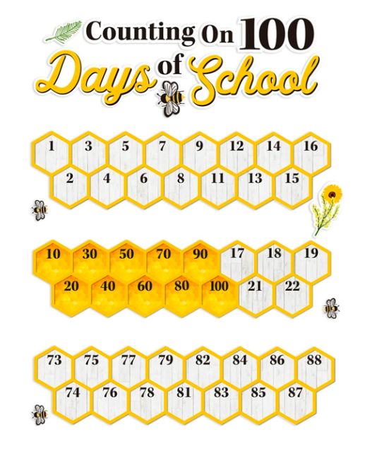 The Hive 100 Days of School Mini BBS