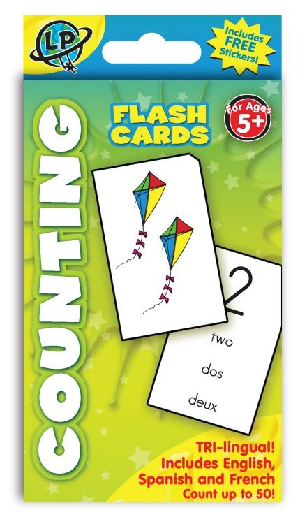 Counting 0-50 Flash Cards eu