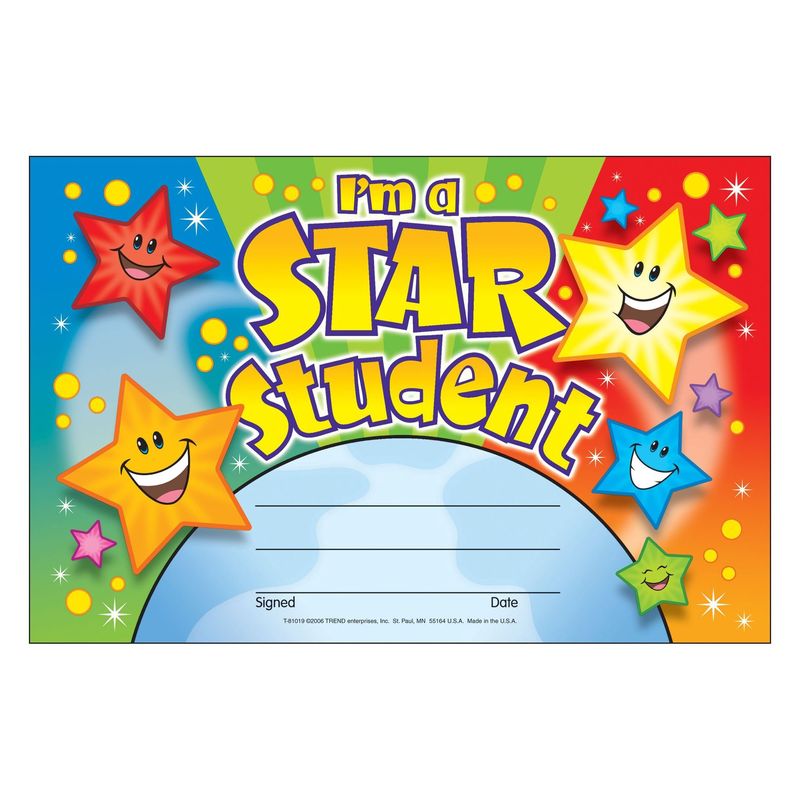 I&#39;m a Star Student Recognition Awards