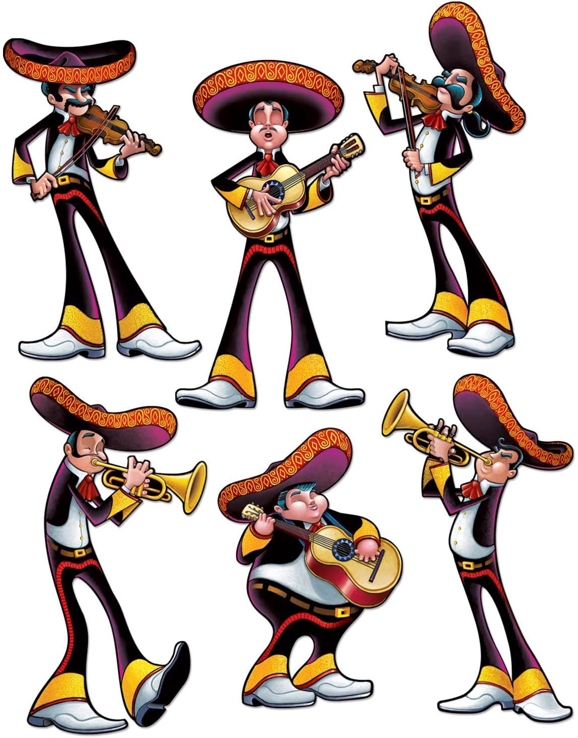 Fiesta Mariachi Cut Outs