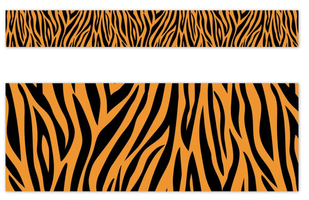 Jungle Friends Tiger Stripes EZ Border