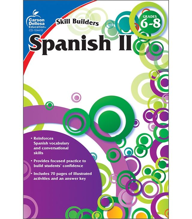 Gr 6-8 Spanish II Workbook