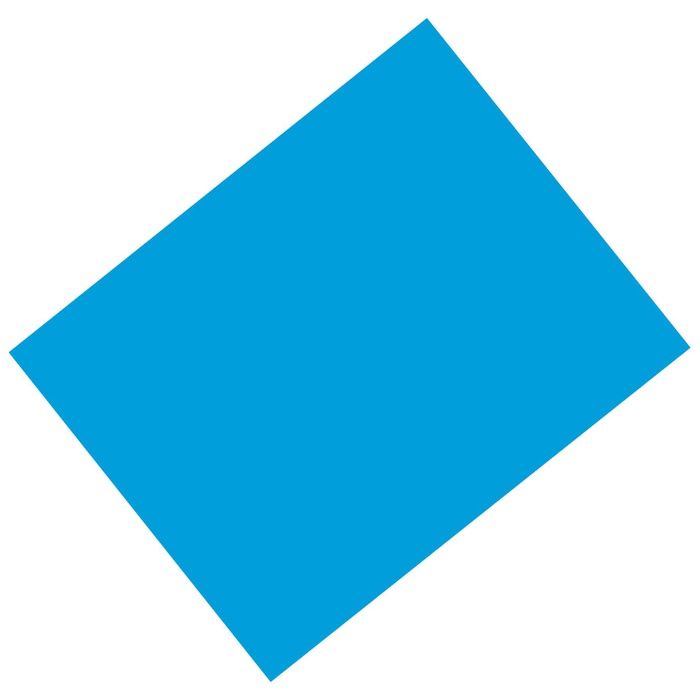 Neon Hot Blue Poster Board 22x28 Coated