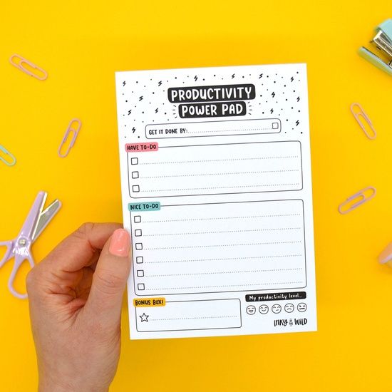 Productivity Power Pad Notepad