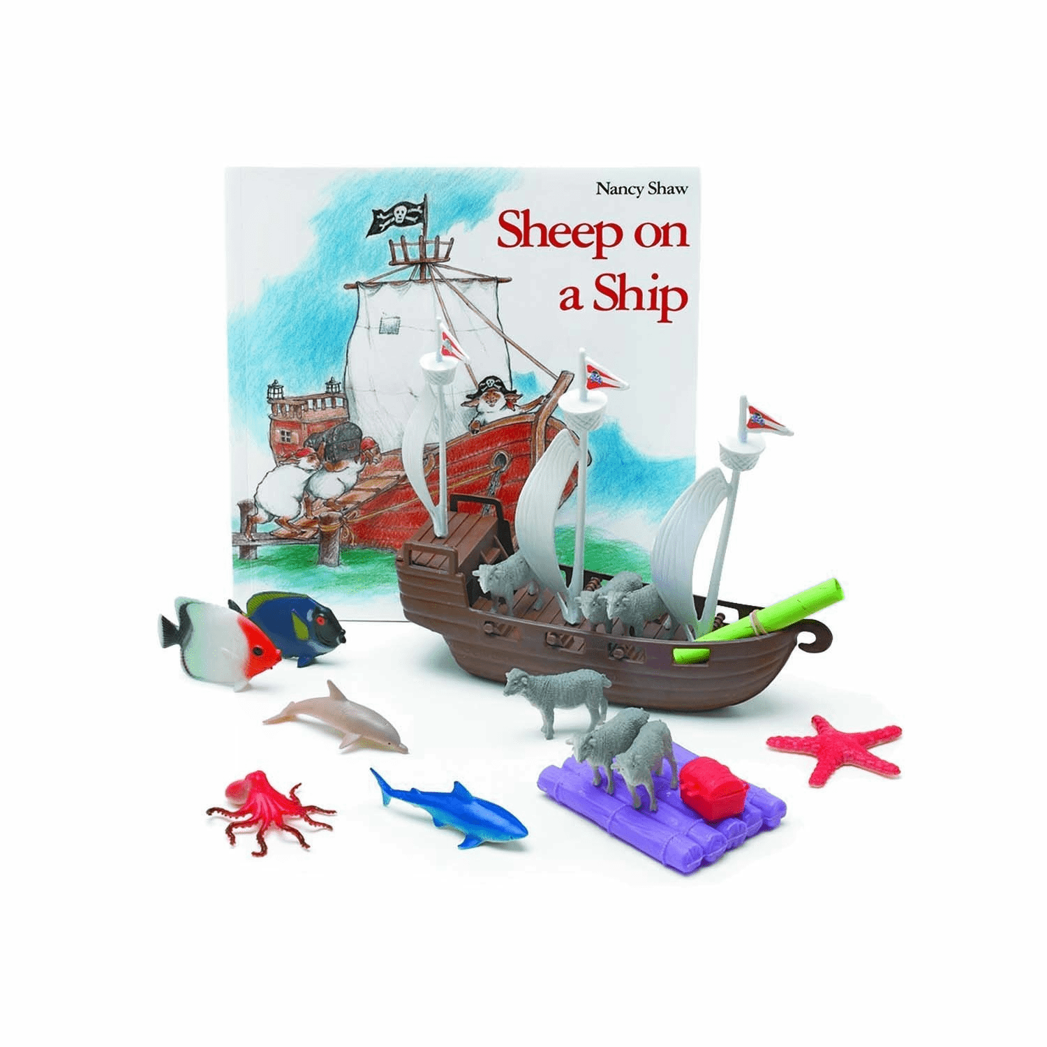 Sheep on a Ship 3D Storybook