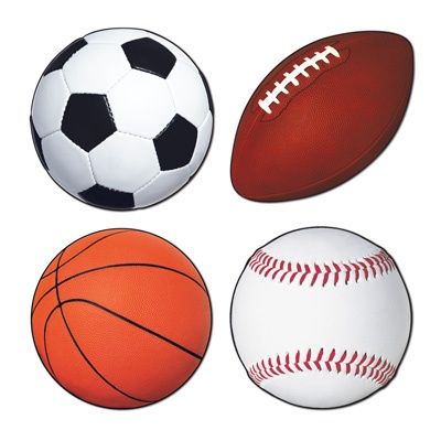 12&quot;x15&quot; Sports Cut Outs