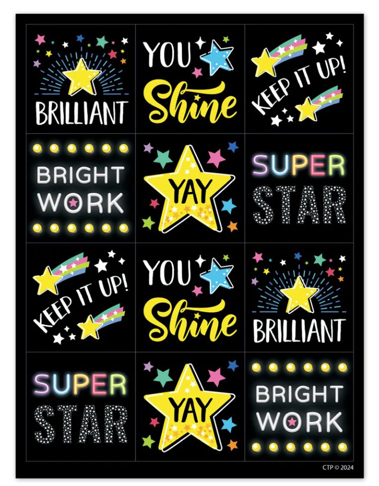 Star Bright Reward Stickers