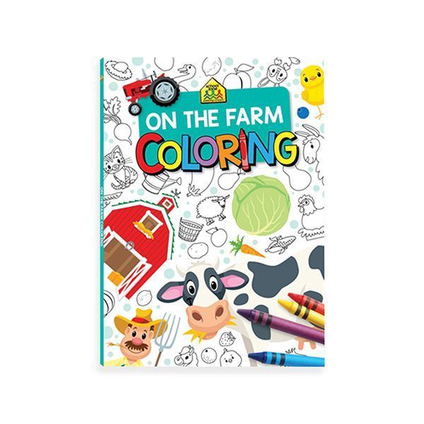 On The Farm Coloring Book