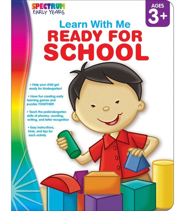 Pre-K - Gr K Ready for School Workbook