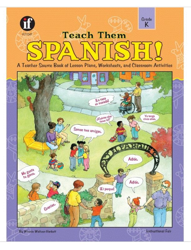 Teach Them Spanish Grade K Book