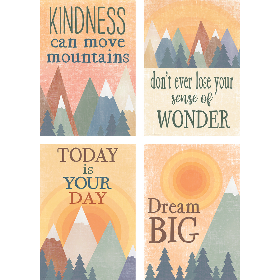 Moving Mountains Poster Set (4)
