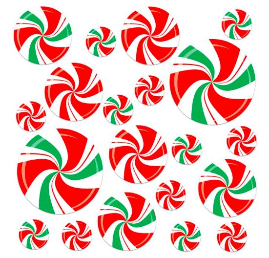 Peppermint Cutouts