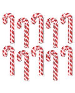 Mini Candy Cane Cutouts