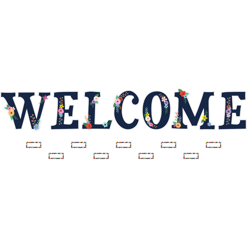 Wildflowers Welcome Bulletin Board