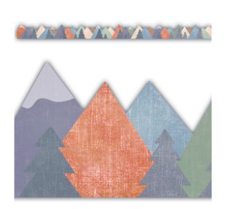 Moving Mountains Die-Cut Border Trim