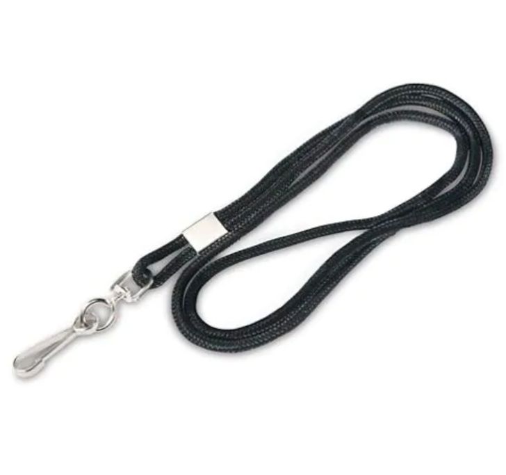 Black Rope Lanyard