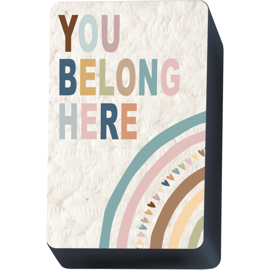 Everyone is Welcome Magnetic Whiteboard Eraser