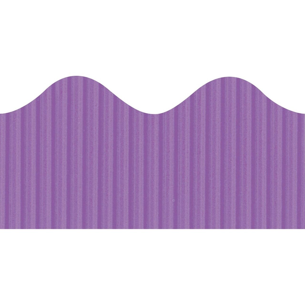 Violet Corrugated Bordette Scalloped