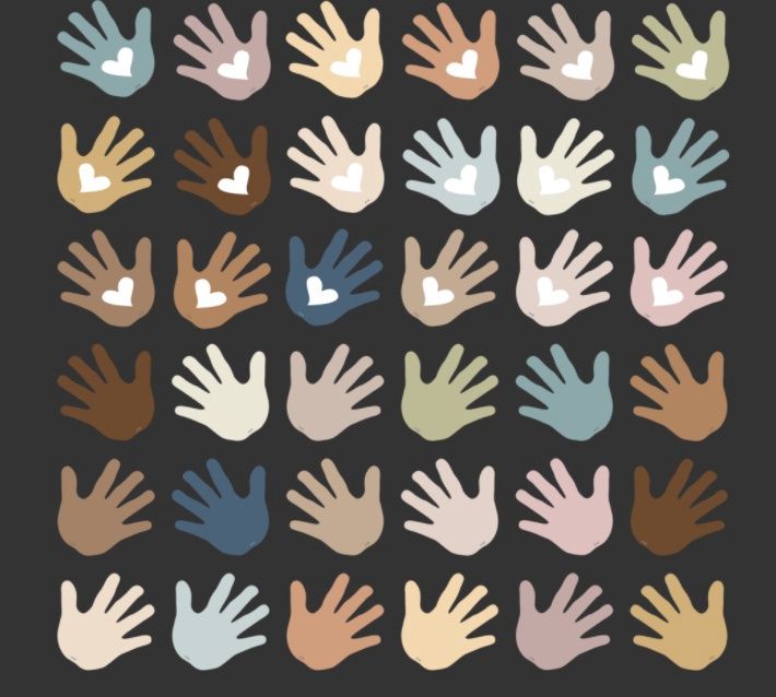 Everyone is Welcome Helping Hands Mini Accents