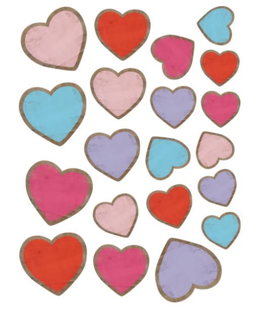 Hearts Accents (Assorted Sizes) Home Sweet Classroom