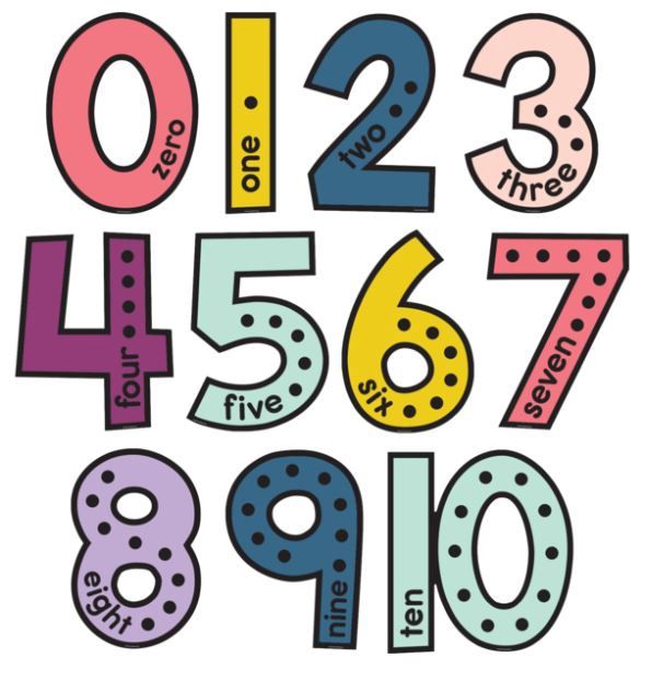 Oh Happy Day Jumbo Numbers BBS