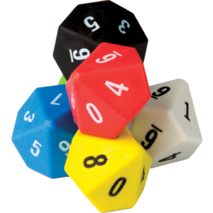 10 Sided Dice 6-Pack