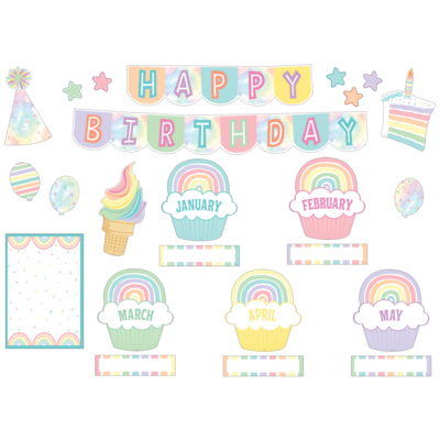 Pastel Pop Happy Birthday Mini BBS