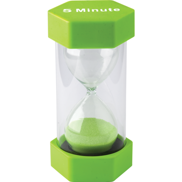 Large 5 Minute Sand Timer