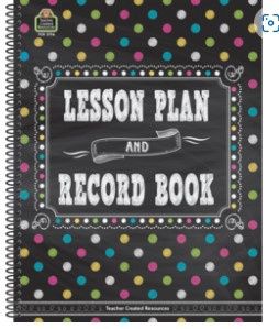 Chalkboard Brights Lesson Plan and Record Book