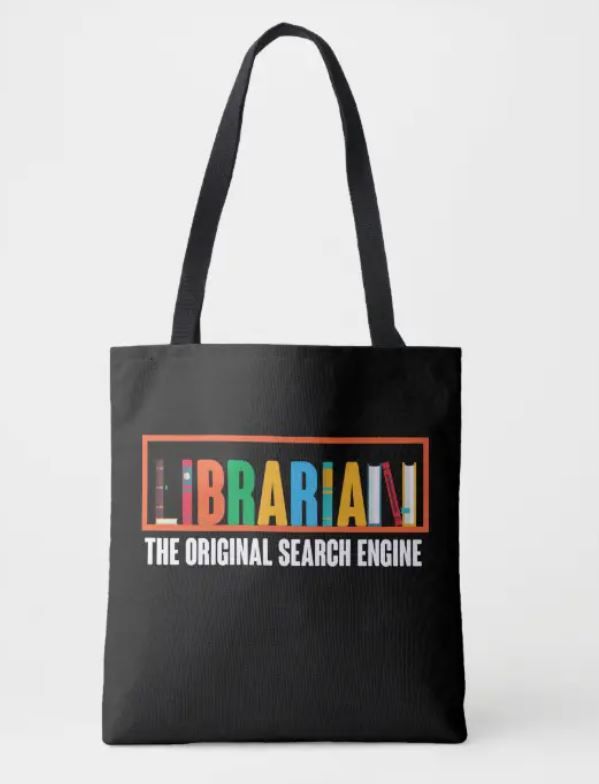Librarian Original Search Engine Tote Bag
