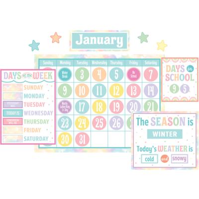Pastel Pop Calendar BBS