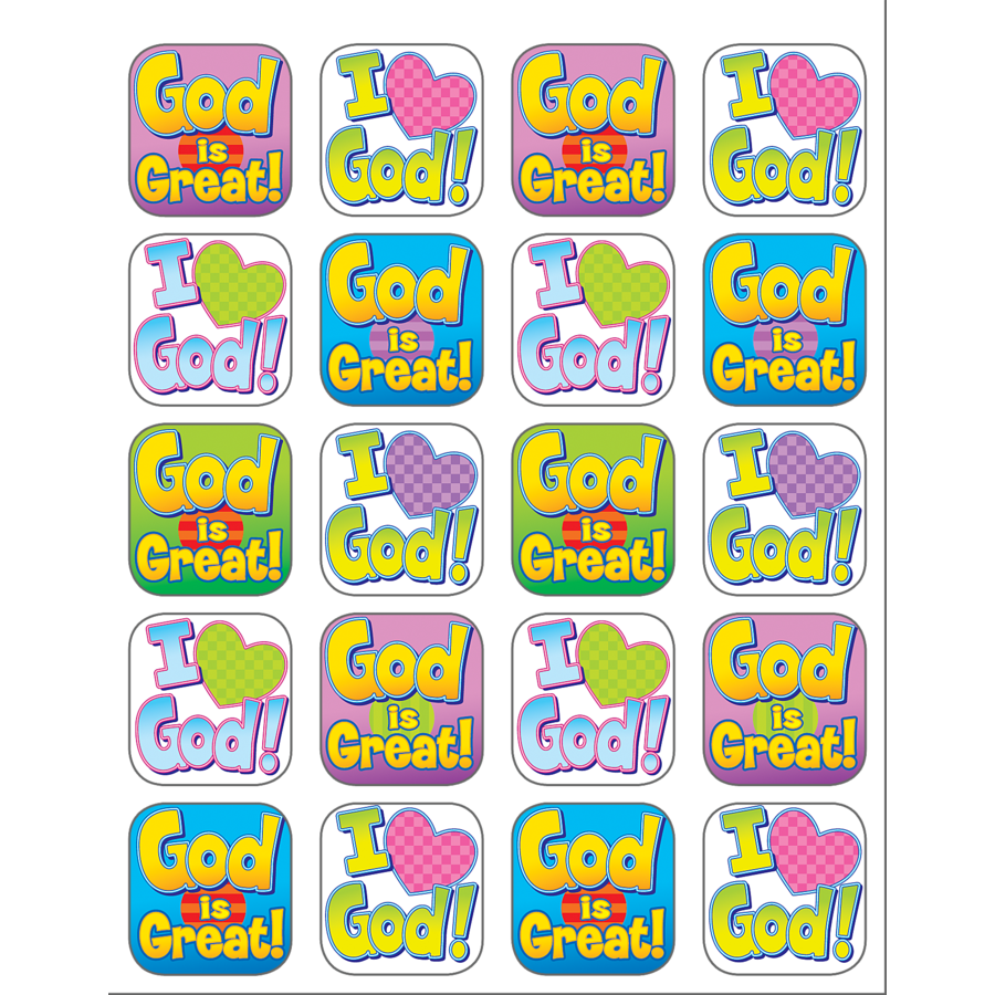 GOD is Great Stickers