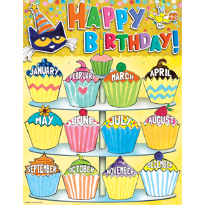 Chart Happy Bday Pete the Cat