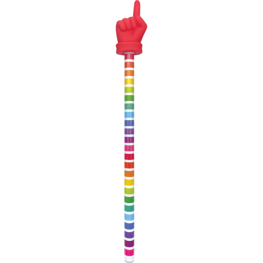 Colorful Stripes Hand Pointer